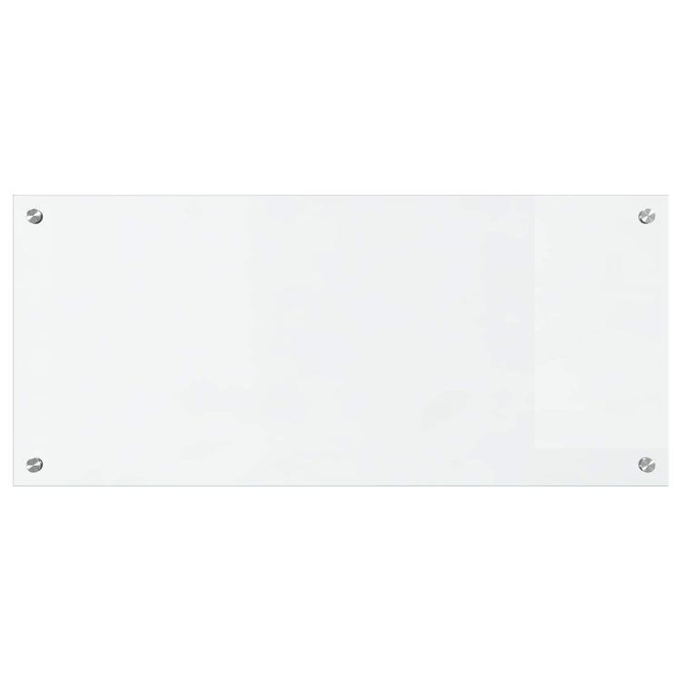 Vidaxl keukenachterwand transparant 90 x 40 cm gehard glas
