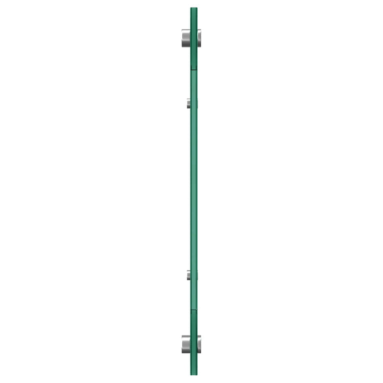 Vidaxl keukenachterwand transparant 90 x 40 cm gehard glas