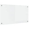 Vidaxl keuken achterwand doorzichtig 90 x 50 cm gehard glas