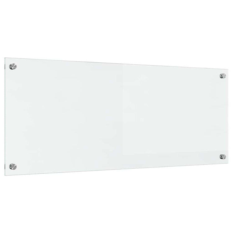 Vidaxl keukenachterwand transparant 100 x 40 cm gehard glas
