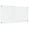 Vidaxl keuken achterwand doorzichtig 100 x 50 cm gehard glas