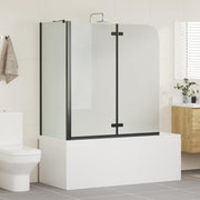 Vidaxl douche omhulsel zwart 120 x 68 x 130 cm esg-glas en aluminium - afbeelding 3