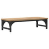 Vidaxl monitor stand artisan eiken 55 x 23 x 14 cm bewerkt hout