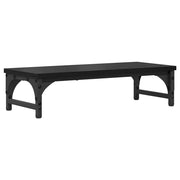 Vidaxl monitor stand zwart eiken 55 x 23 x 14 cm bewerkt hout - afbeelding 2