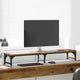 Vidaxl monitor stand oud hout 105 x 23 x 15,5 cm bewerkt hout