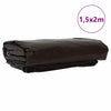 Vidaxl zeil 650g m² bruin 1,5 x 2 m canvas met pvc-coating