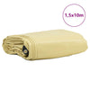 Vidaxl zeil 650g m² beige 1,5 x 10 m canvas met pvc-coating