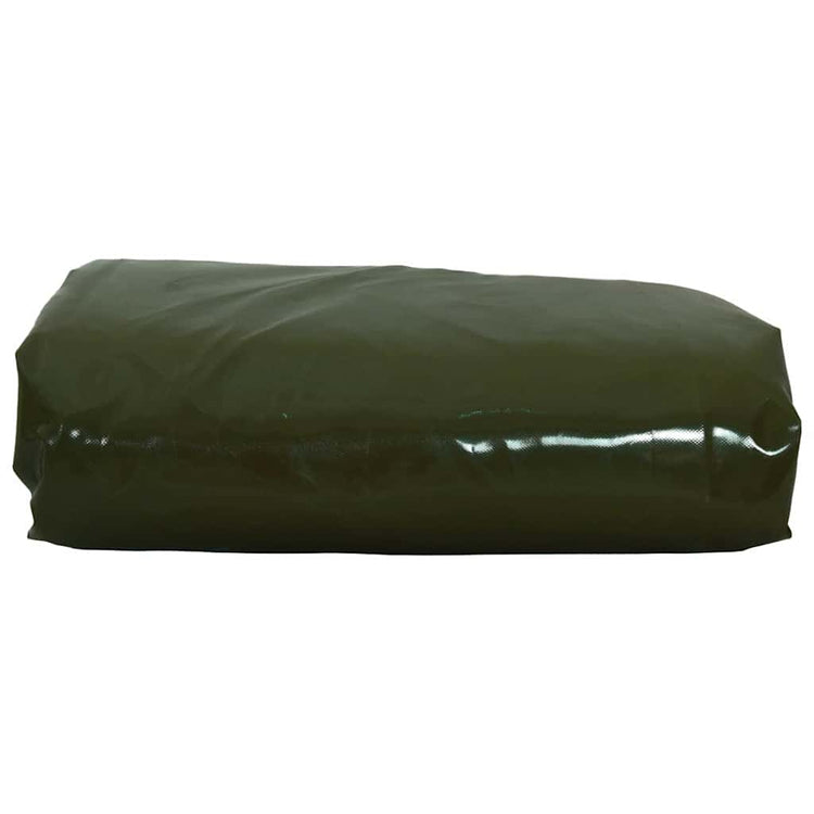 Vidaxl zeil 650g m² olijfgroen 3,5 x 5 m canvas met pvc-coating