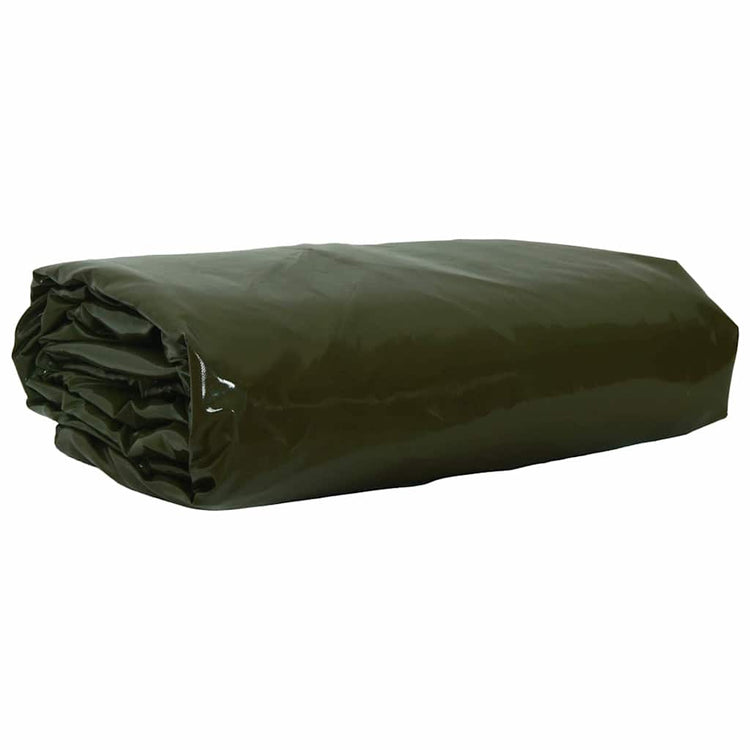 Vidaxl zeil 650g m² olijfgroen 1,5 x 2,5 m canvas met pvc-coating