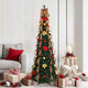 Vidaxl kunstkerstboom met 150 led met standaard groen 185 cm pvc