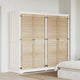 Vidaxl kastdeur 4 st naturel 201 x 49,5 cm massief grenenhout