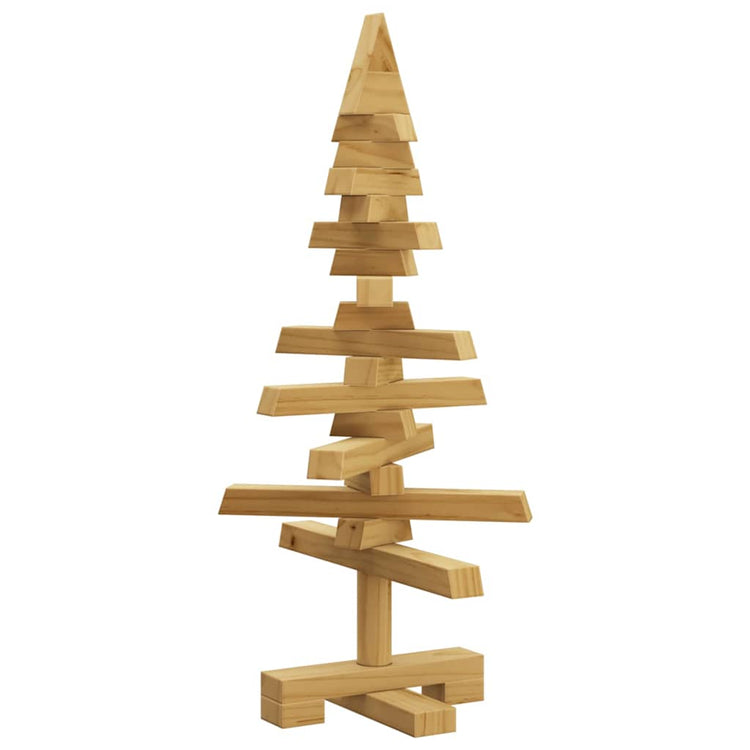 Vidaxl houten kerstboom kotka massief grenenhout