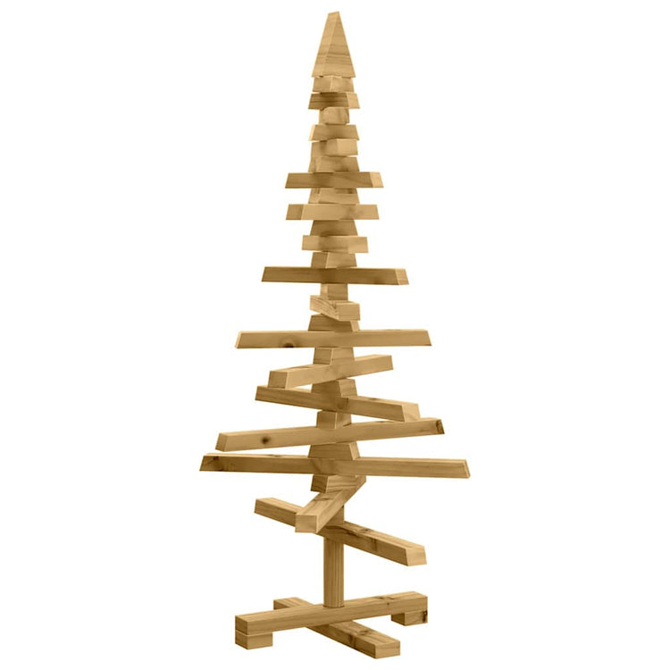 Vidaxl houten kerstboom kotka massief grenenhout