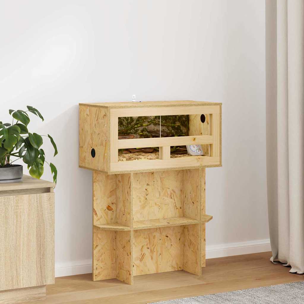 Vidaxl terrarium bruin 60 x 30 x 30 cm osb