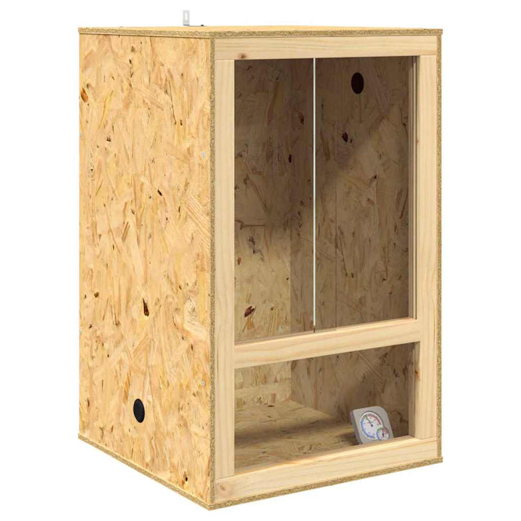 Vidaxl terrarium bruin 50 x 50 x 80 cm osb