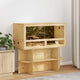 Vidaxl terrariumbasis bruin 100 x 50 x 50 cm osb