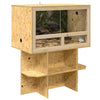 Vidaxl terrariumbasis bruin 80 x 50 x 50 cm osb