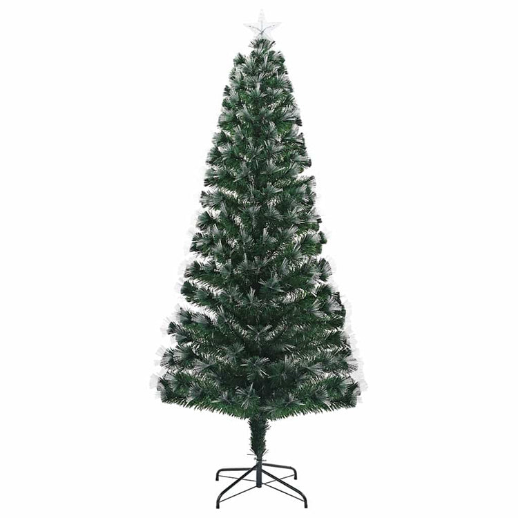 Vidaxl kunstkerstboom groen 210 cm pvc