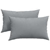 Vidaxl sofa kussens 2 stuks lichtgrijs 50 x 30 cm stof