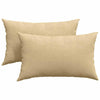 Vidaxl sofa kussens 2 stuks grijs groen 50 x 30 cm cordstof