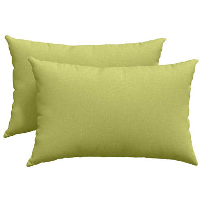 Vidaxl sofa kussens 2 st stof lichtgroen 60 x 40 cm