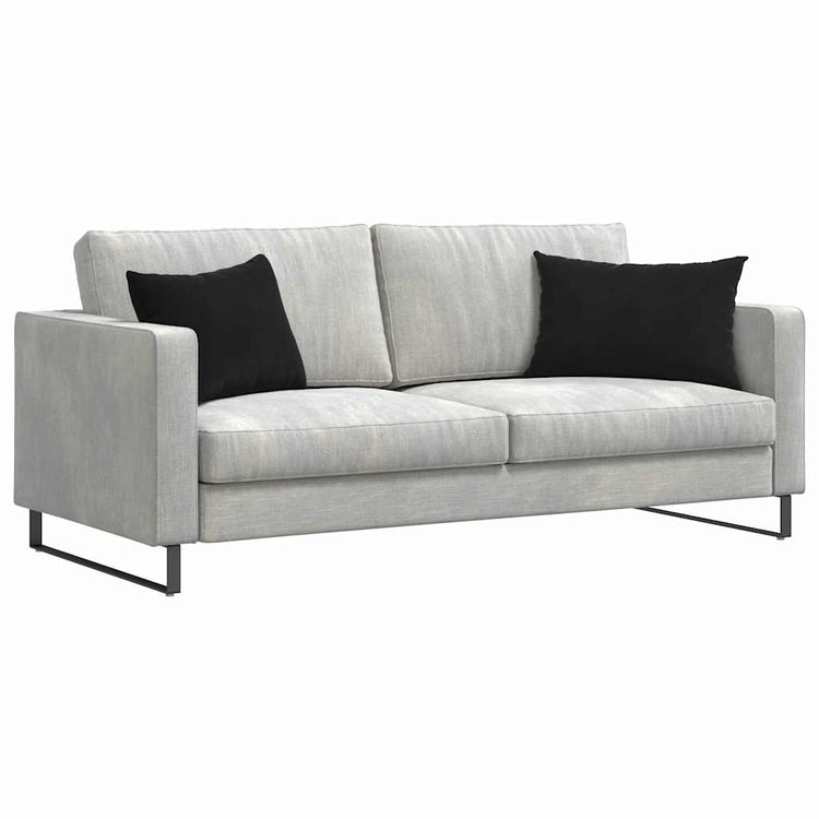 Vidaxl sofa kussens 2 stuks zwart 60 x 40 cm cordstof
