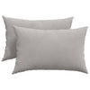 Vidaxl sofa kussens 2 stuks lichtgrijs 60 x 40 cm stof