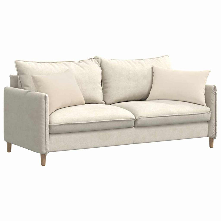 Vidaxl sofa kussens 2 stuks beige 60 x 40 cm stof