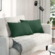 Vidaxl sofa kussens 2 stuks donkergroen 60 x 40 cm cordstof
