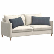 Vidaxl sofa kussens 2 stuks donkergrijs 80 x 40 cm cordstof - afbeelding 3