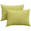 Vidaxl sofa kussens 2 pcs lichtgroen 70 x 50 cm stof