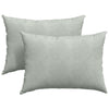 Vidaxl sofa kussens 2 stuks lichtgrijs 70 x 50 cm cordstof