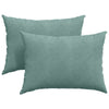 Vidaxl sofa kussens 2 stuks zeegroen 70 x 50 cm cordstof