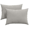 Vidaxl sofa kussens 2 stuks lichtgrijs 70 x 50 cm stof
