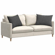 Vidaxl sofa kussens 2 stuks donkergrijs 70 x 50 cm cordstof - afbeelding 3