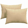Vidaxl sofa kussens 2 stuks grijs groen 70 x 50 cm cordstof