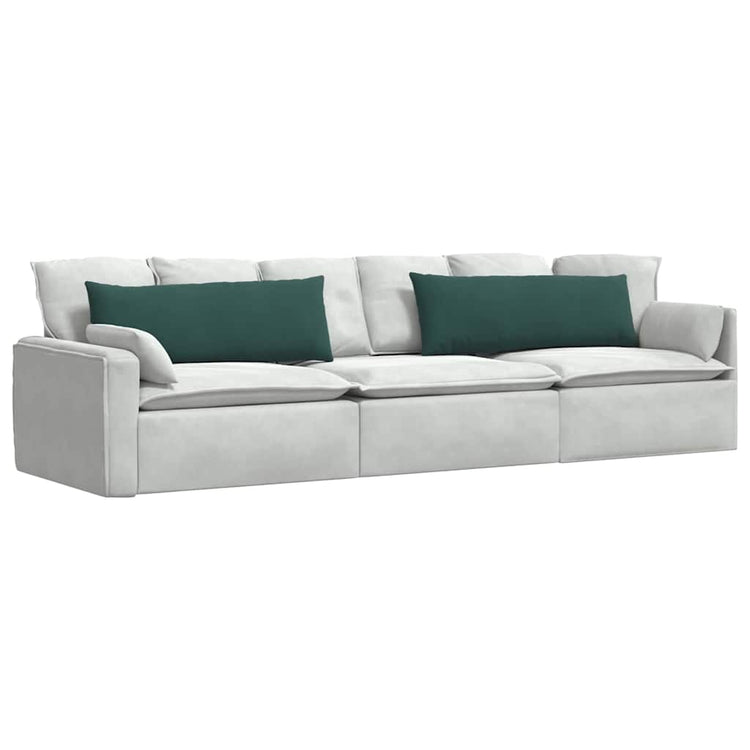 Vidaxl sofa kussens 2 stuks donkergroen 120 x 40 cm cordstof