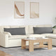 Vidaxl sofa kussens 2 stuks donkergrijs 120 x 40 cm stof