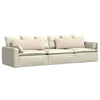 Vidaxl sofa kussens 2 stuks beige 120 x 40 cm stof