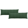 Vidaxl sofa kussens 2 stuks donkergroen 120 x 40 cm cordstof