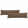 Vidaxl sofa kussens 2 pcs bruin 145 x 40 cm stof
