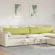 Vidaxl sofa kussens 2 pcs lichtgroen 145 x 40 cm stof