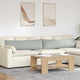 Vidaxl sofa kussens 2 stuks lichtgrijs 145 x 40 cm cordstof