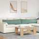 Vidaxl sofa kussens 2 stuks zeegroen 145 x 40 cm cordstof