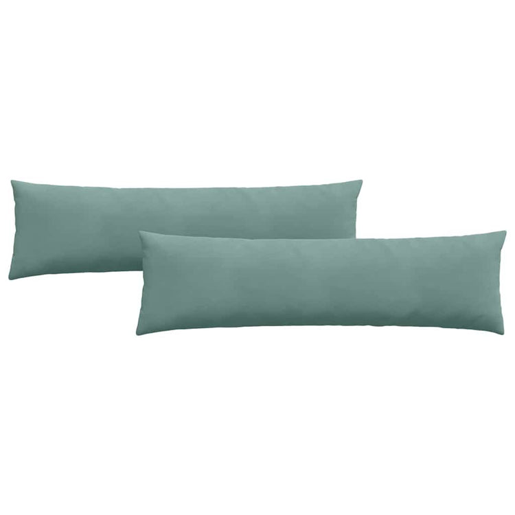 Vidaxl sofa kussens 2 stuks zeegroen 145 x 40 cm cordstof