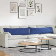 Vidaxl sofa kussens 2 stuks politieblauw 145 x 40 cm cordstof - afbeelding 1