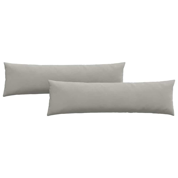 Vidaxl sofa kussens 2 st stof lichtgrijs 145 x 40 cm