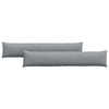 Vidaxl sofa kussens 2 pcs lichtgrijs 200 x 40 cm stof