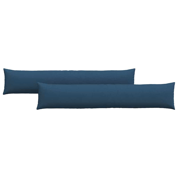 Vidaxl sofa kussens 2 st stof blauw 200 x 40 cm