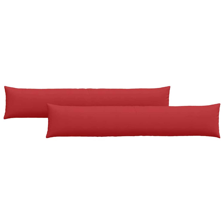 Vidaxl sofa kussens 2 st stof rood 200 x 40 cm